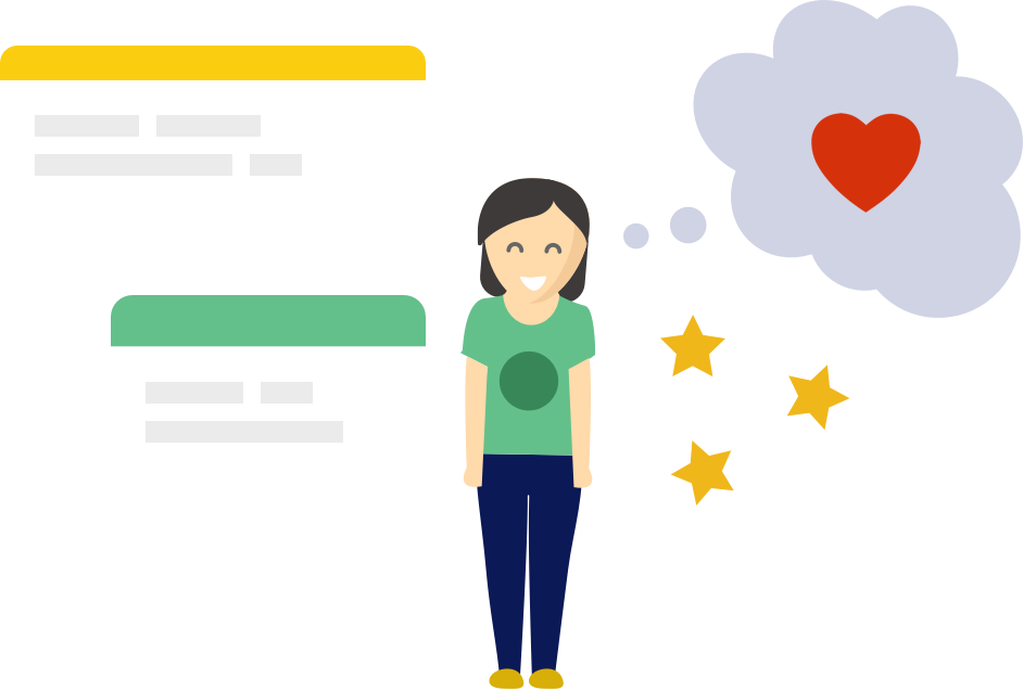 Personalized Platform Experience - Cartoon (942x636), Png Download