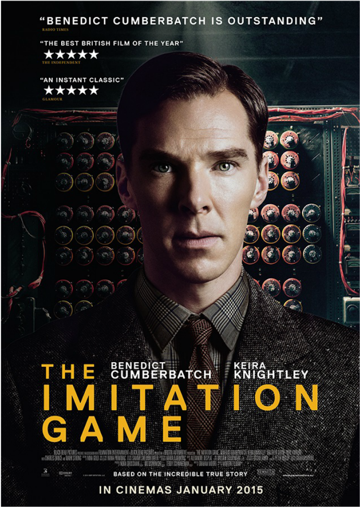 With Music By Alexandra Desplat, Benedict Cumberbatch's - Movies Based On True Stories 2017 (1600x1067), Png Download