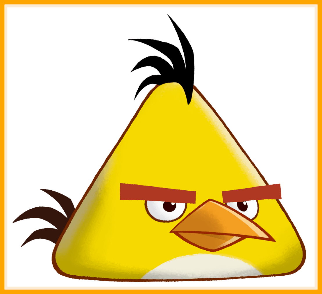 Bird Clipart Red Angry Bird Clipart Marvelous Angry - Yellow Angry Bird Gif (1108x1010), Png Download