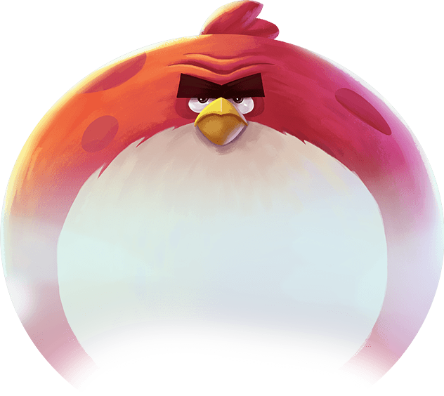 Angry Birds 2 Big Red (632x564), Png Download