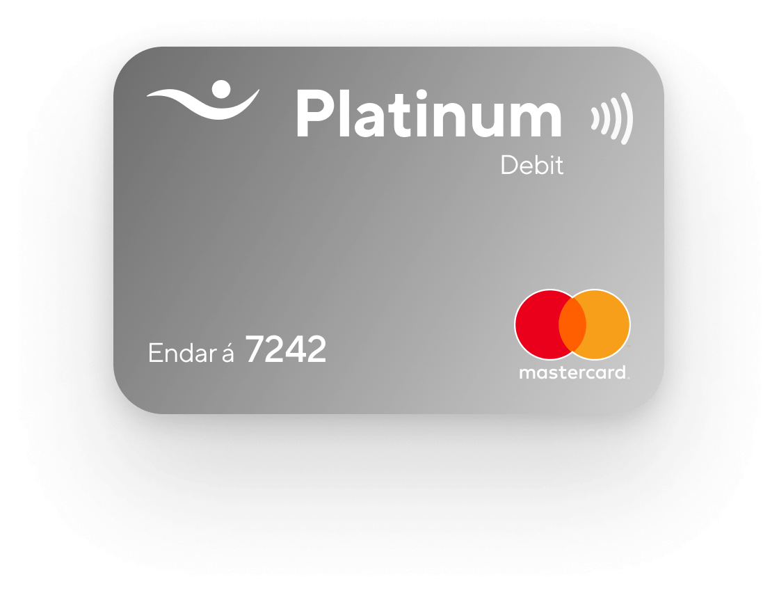 Platinum Debit Card - Contactless Payment (1176x912), Png Download