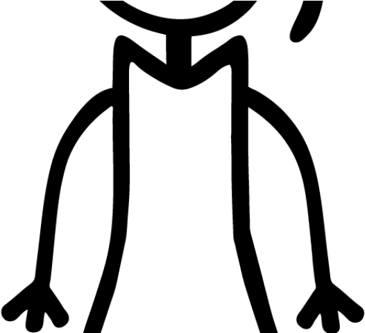 Stick Person - Stick Figure Drawing Png (640x480), Png Download