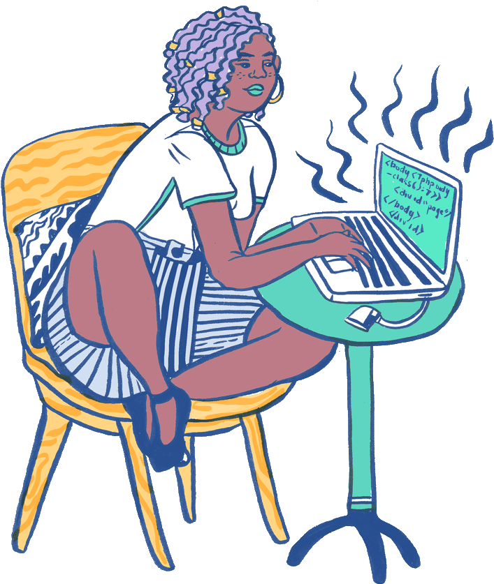 A Woman Applying For A Rad Scholarship For Women Studying - Science Ambassador Scholarship (720x843), Png Download