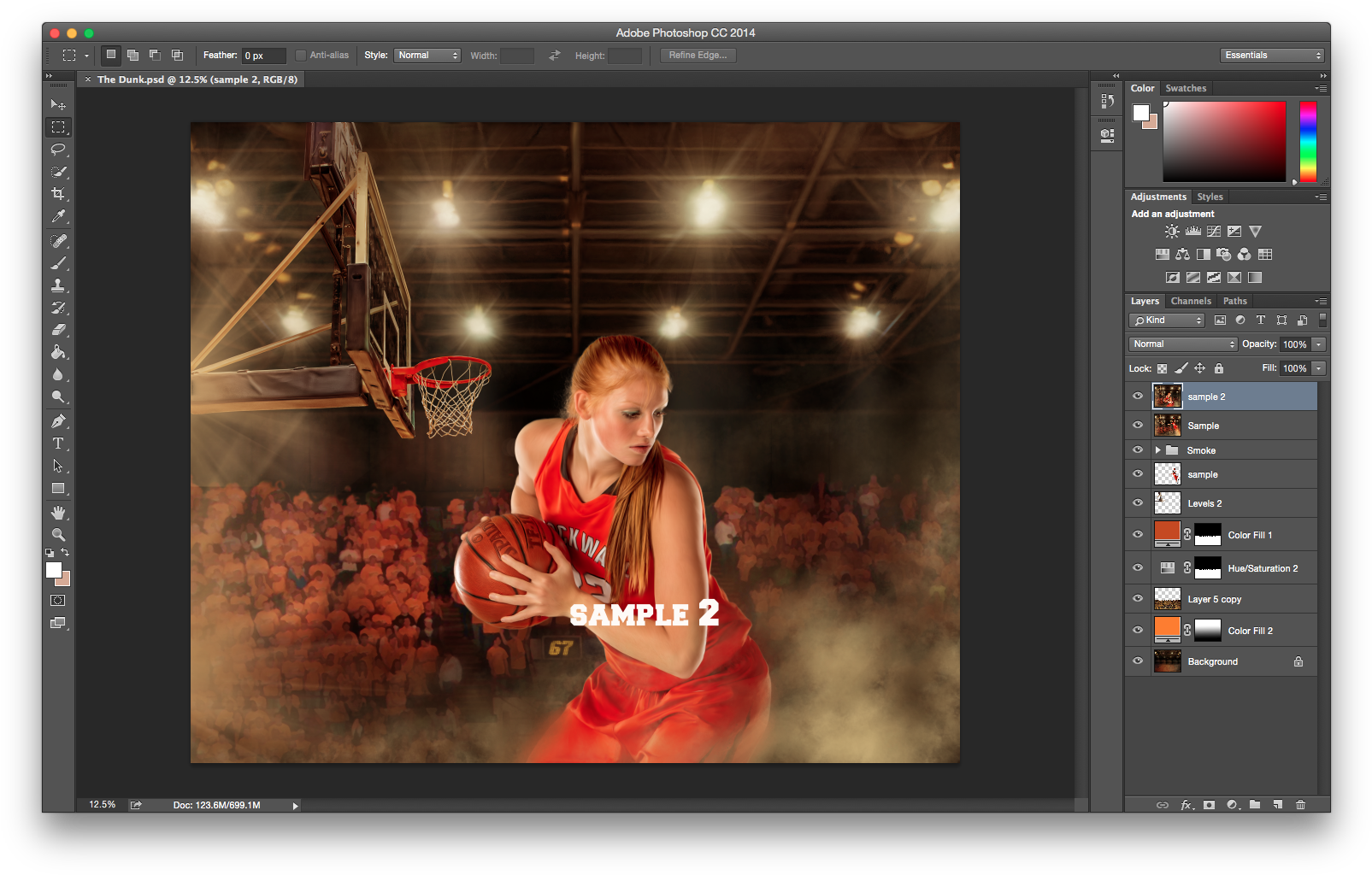 The Dunk - Atlanta (1640x1052), Png Download