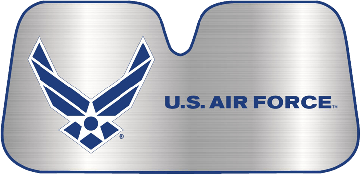 Air Force Auto Shade - Air Force Symbol Silhouette (800x800), Png Download