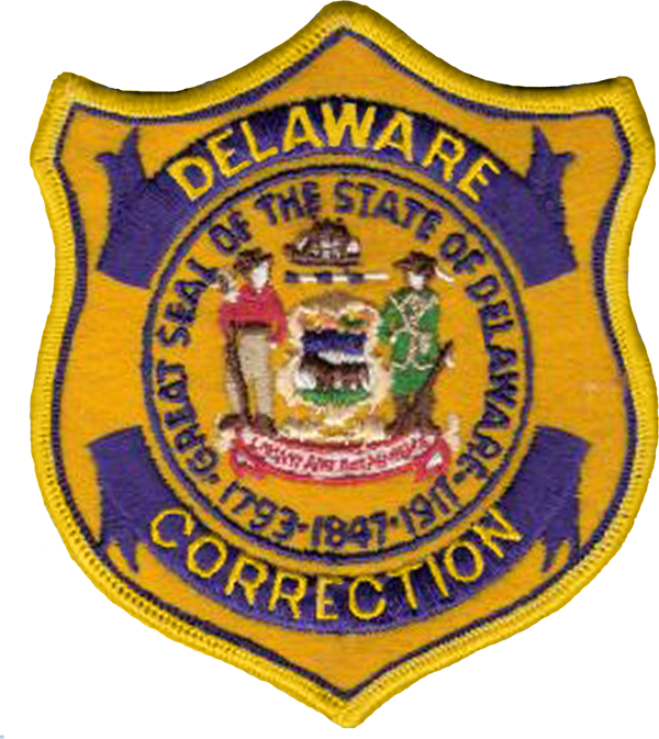 Delaware Department Of Correction - Delaware Department Of Corrections Patch (600x673), Png Download