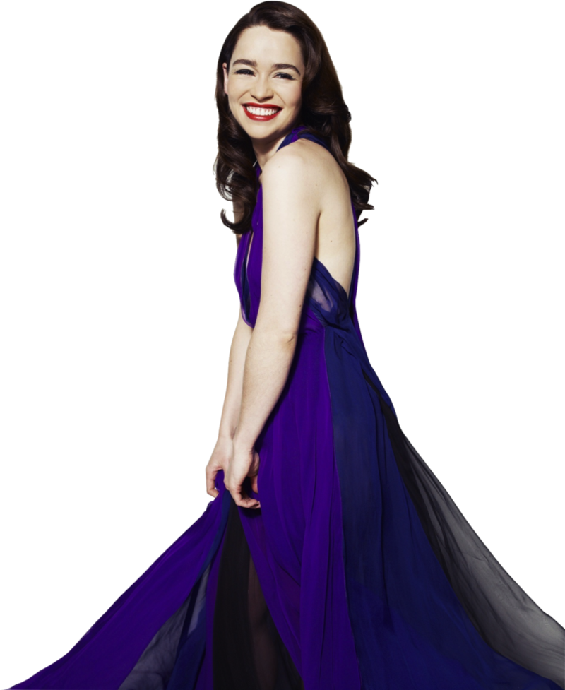 Emilia Clarke Png Clipart - Emilia Clarke Red Dress (800x977), Png Download