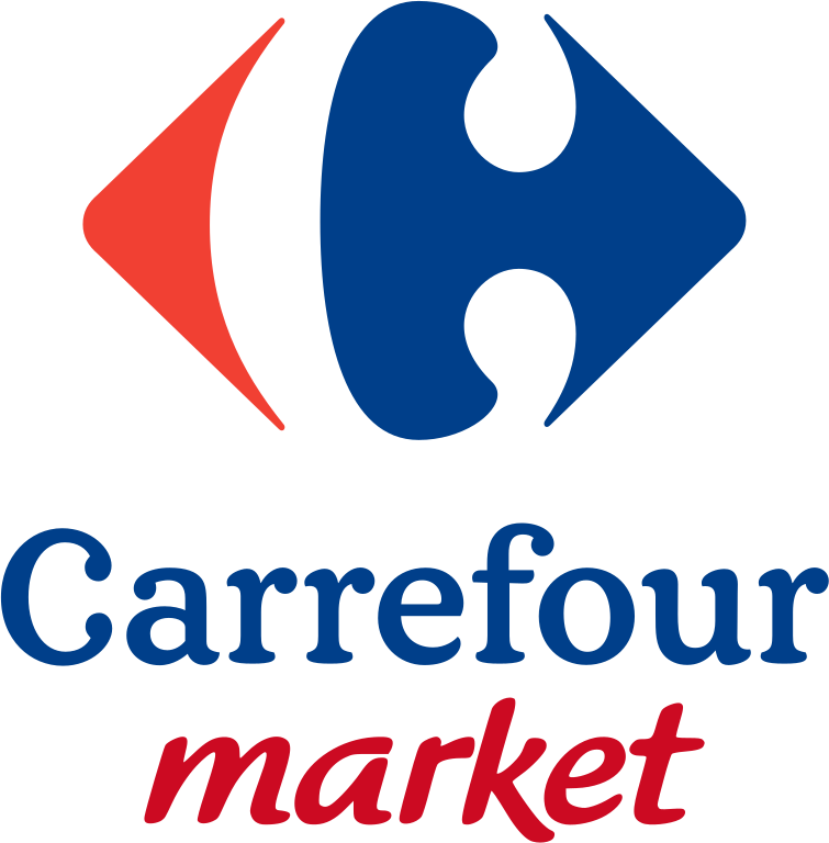 Logo Carrefour Market - Carrefour Market (755x768), Png Download