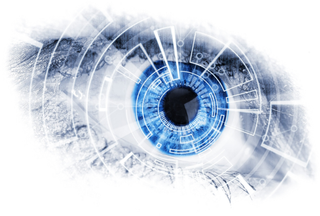 Eye - Digital Eye (1200x468), Png Download
