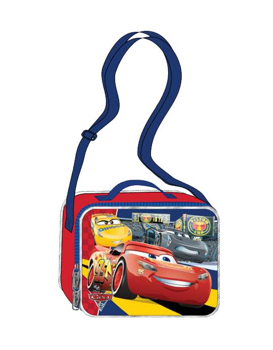 Disney Cars 3- Cars 3 Road Signs 3d Lunch Box - Disney Cars 3 Lunch Box (541x692), Png Download