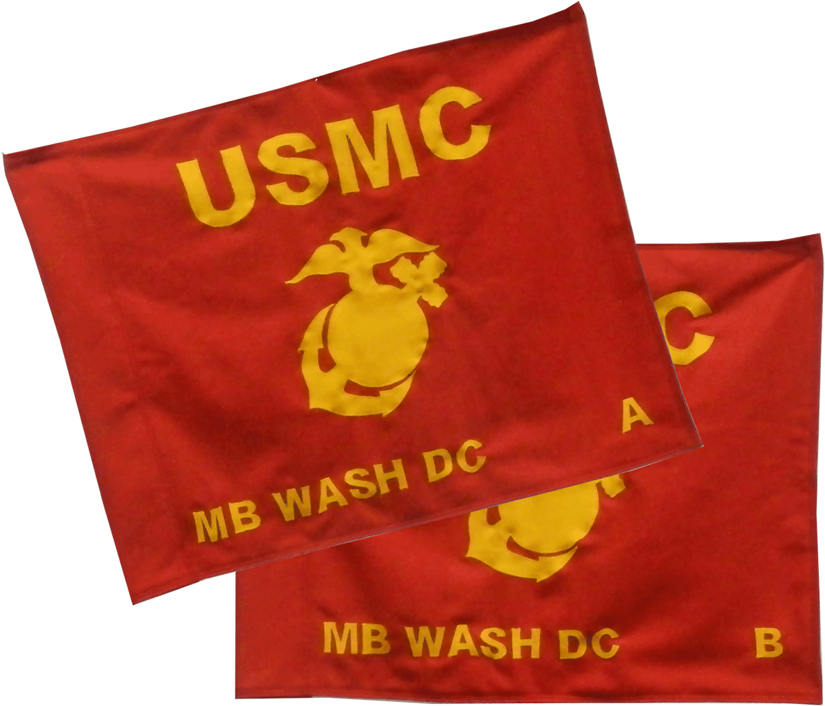 Marine Corps Guidon - Duck (1300x1040), Png Download