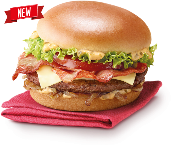 Beef Clubhouse Burger - Cheeseburger (668x557), Png Download