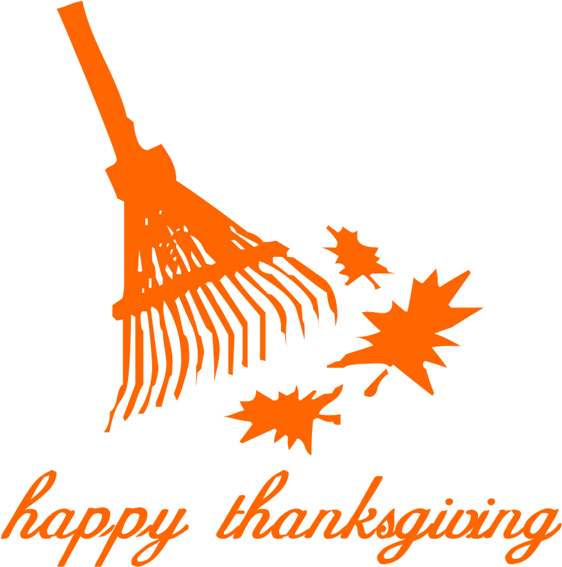 Thanksgiving 2018 Logo With Png Vintage Leaf Png Others - Happy Thanksgiving Day 2018 (1000x1000), Png Download