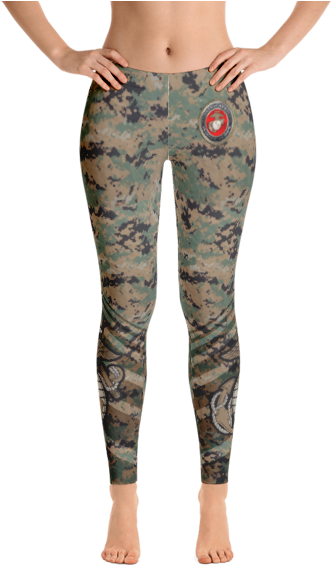 Usmc Leggings - Cactus Leggings (600x600), Png Download