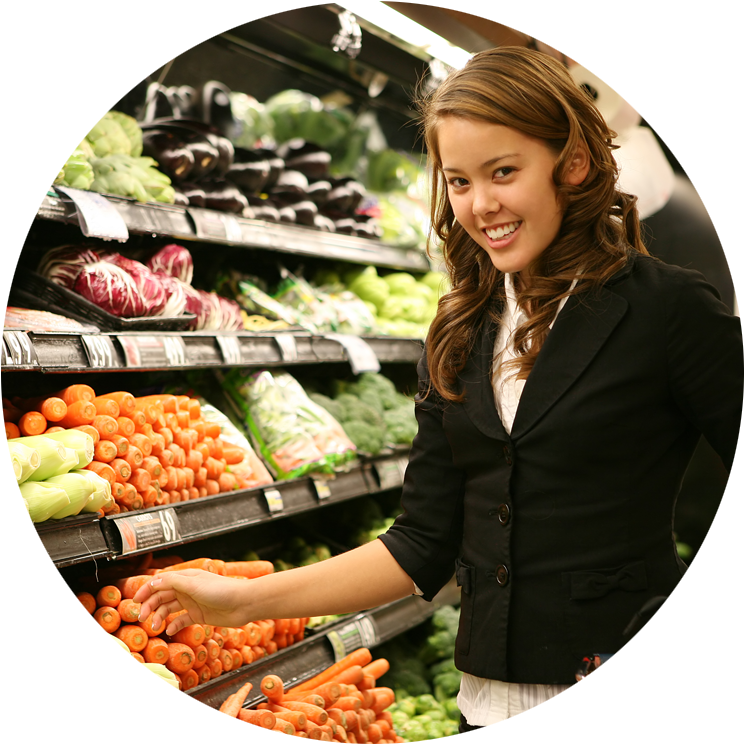 Control Of Text Size - Al Supermercato (803x747), Png Download