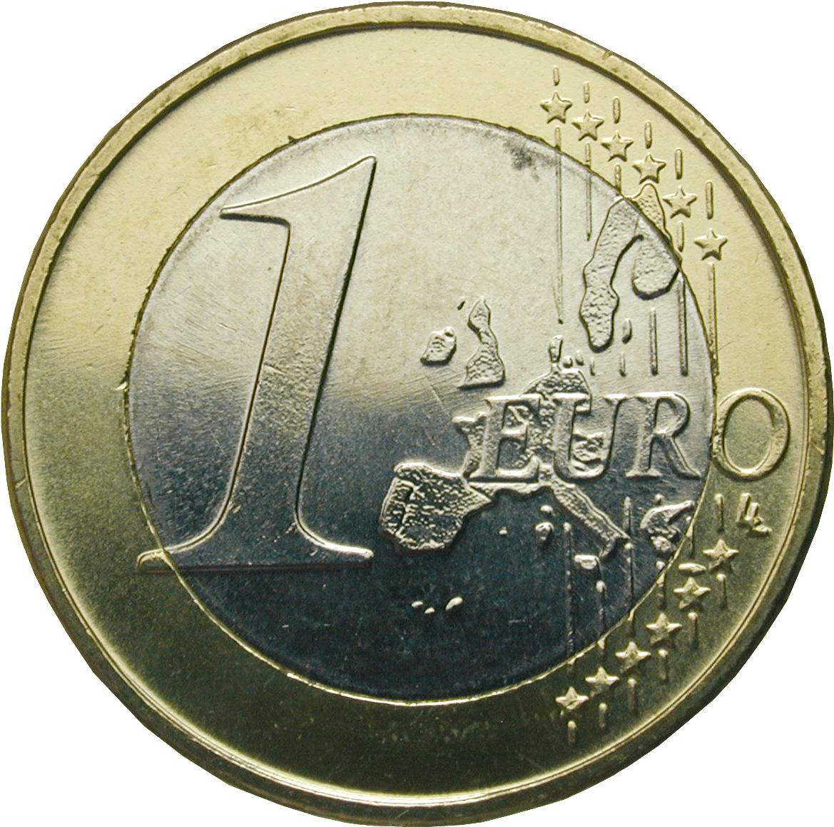 Republic Of Greece, 1 Euro 2002 - 1 Euro Münze Png (1181x1176), Png Download