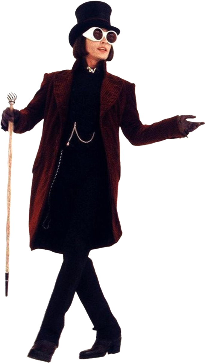 Png Willy Wonka - Johnny Depp Mr Willy Wonka (1024x1397), Png Download