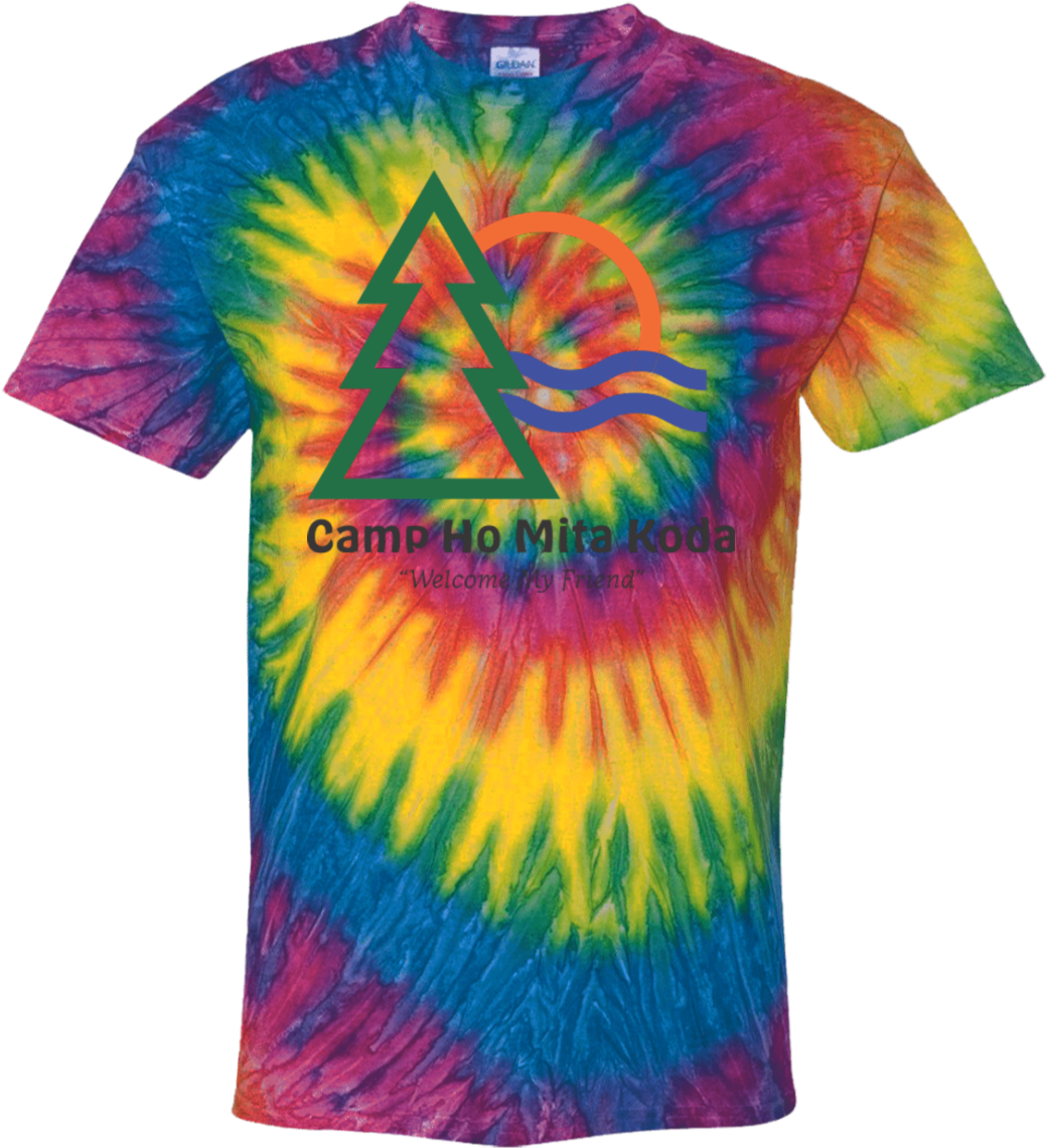 Official Camp Tie Dye T Shirt Youth - Astroworld Tie Dye T Shirt (1155x1155), Png Download
