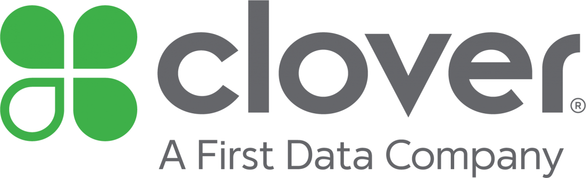 Credit Card And Payroll Processing - Clover First Data Logo (1200x366), Png Download