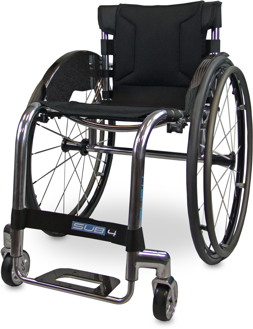 The Lightest Aluminium Wheelchair - Rgk Tiga Sub 4 (880x1109), Png Download