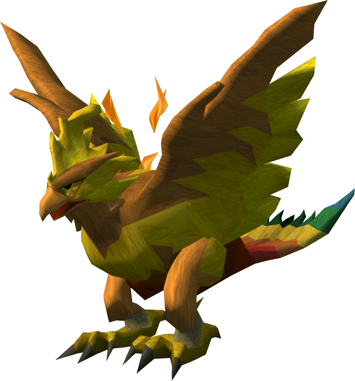 Phoenix - Phoenix Runescape (1182x1269), Png Download