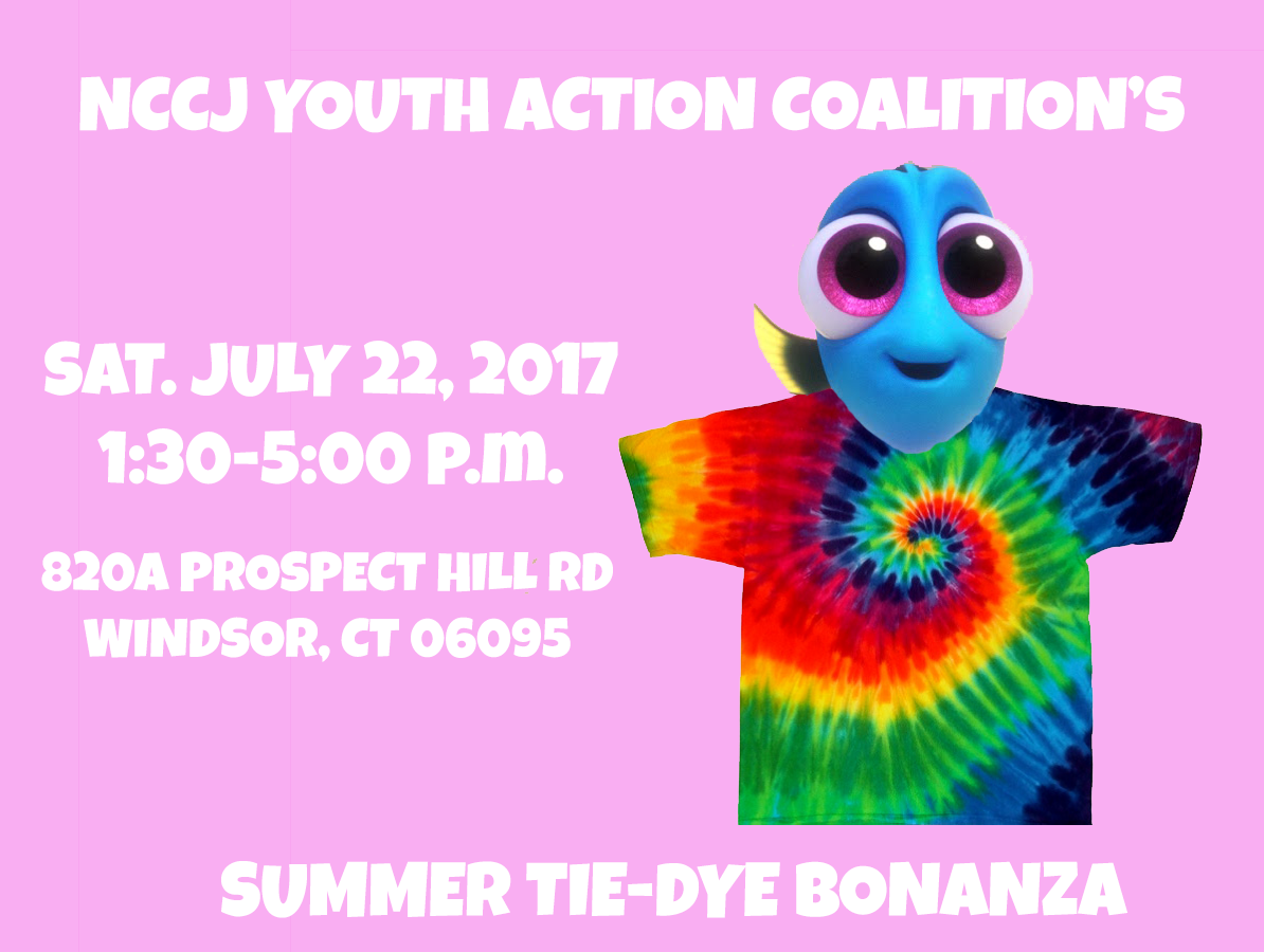 Nccj Yac's Summer Tie-dye Bonanza - Poster (1194x900), Png Download