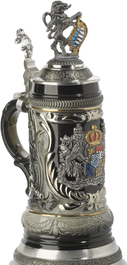 In The Heart Of Munich - Antique (427x858), Png Download