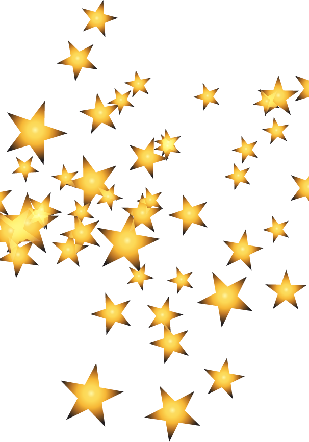 Kisspng Yellow Star Clip Art Cartoon Gold Stars 5aa950b870b3f5 - Gold Stars Clip Art (606x866), Png Download