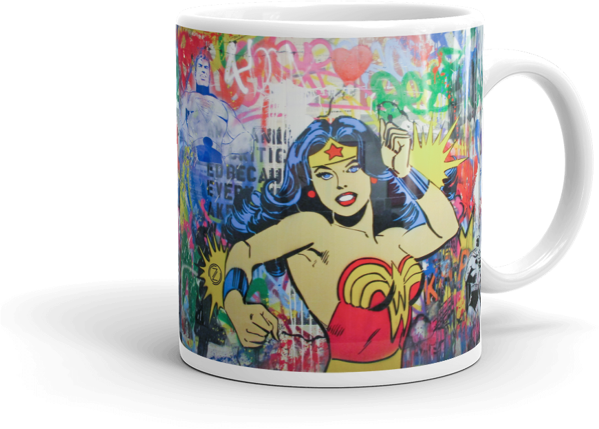 Mockup-11534702 - Wonder Woman (1000x1000), Png Download