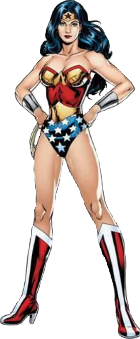 Wonder Woman Justice League Comic (480x1161), Png Download