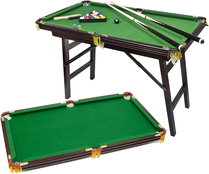 Bello Games New York Deluxe Pool Table - Billiard Table (700x593), Png Download