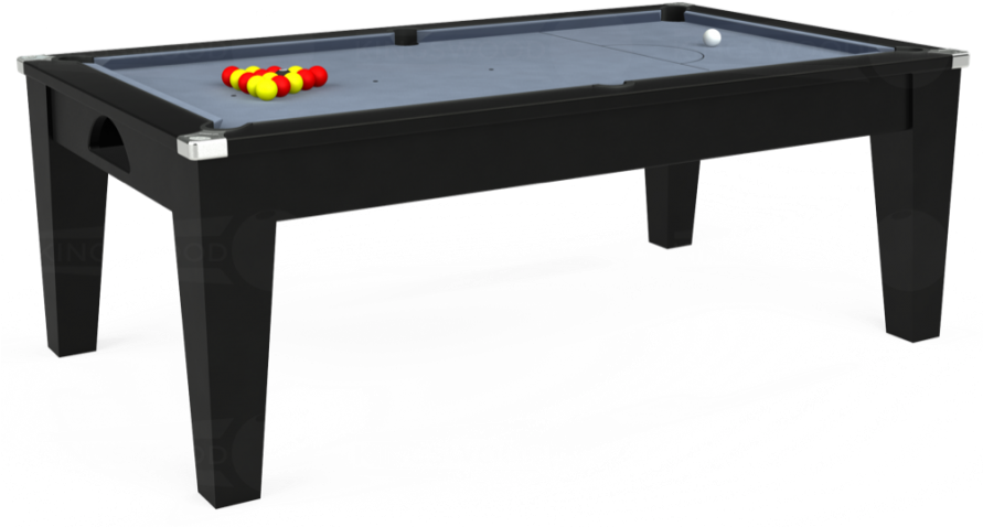 Avant Garde Pool Dining Table In Black With Bankers - Windsor Pool Dining Table (890x500), Png Download