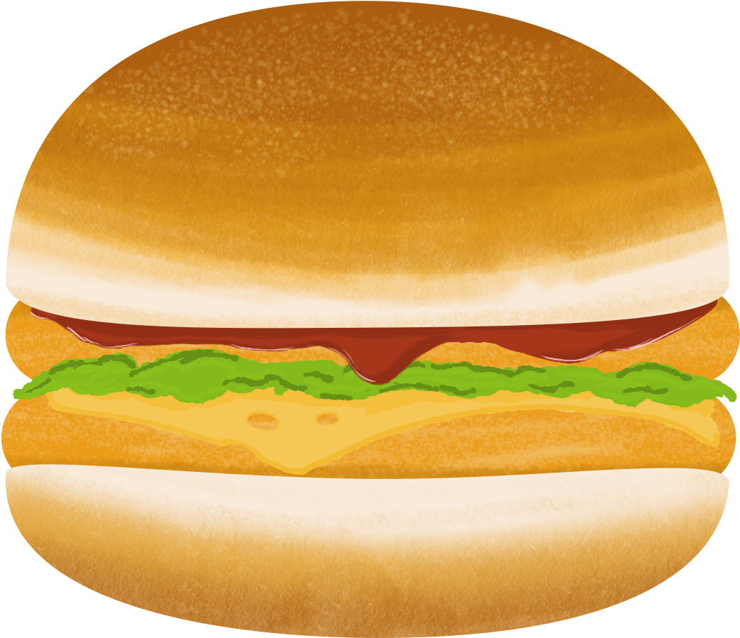Decorative Elements Food Poster Western Fast Png And - Fast Food (2000x2000), Png Download