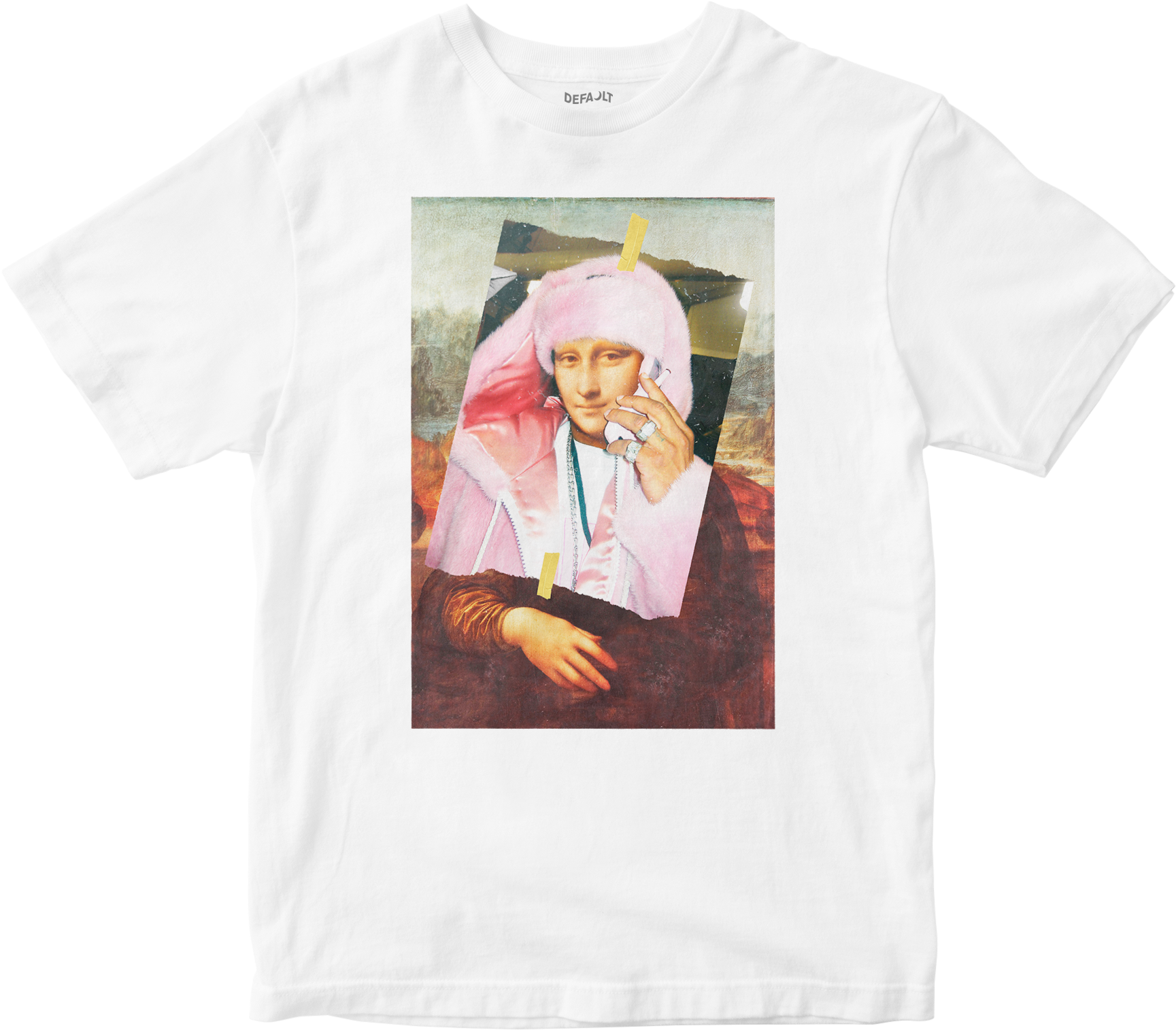 Pink Mona Lisa Tee - Mona Lisa, 1503-1506 (1828x1828), Png Download