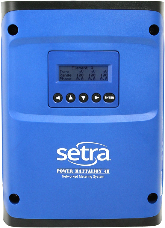 Setra Systems Power Battalion 48 Power Meter Showing - Electronics (800x800), Png Download