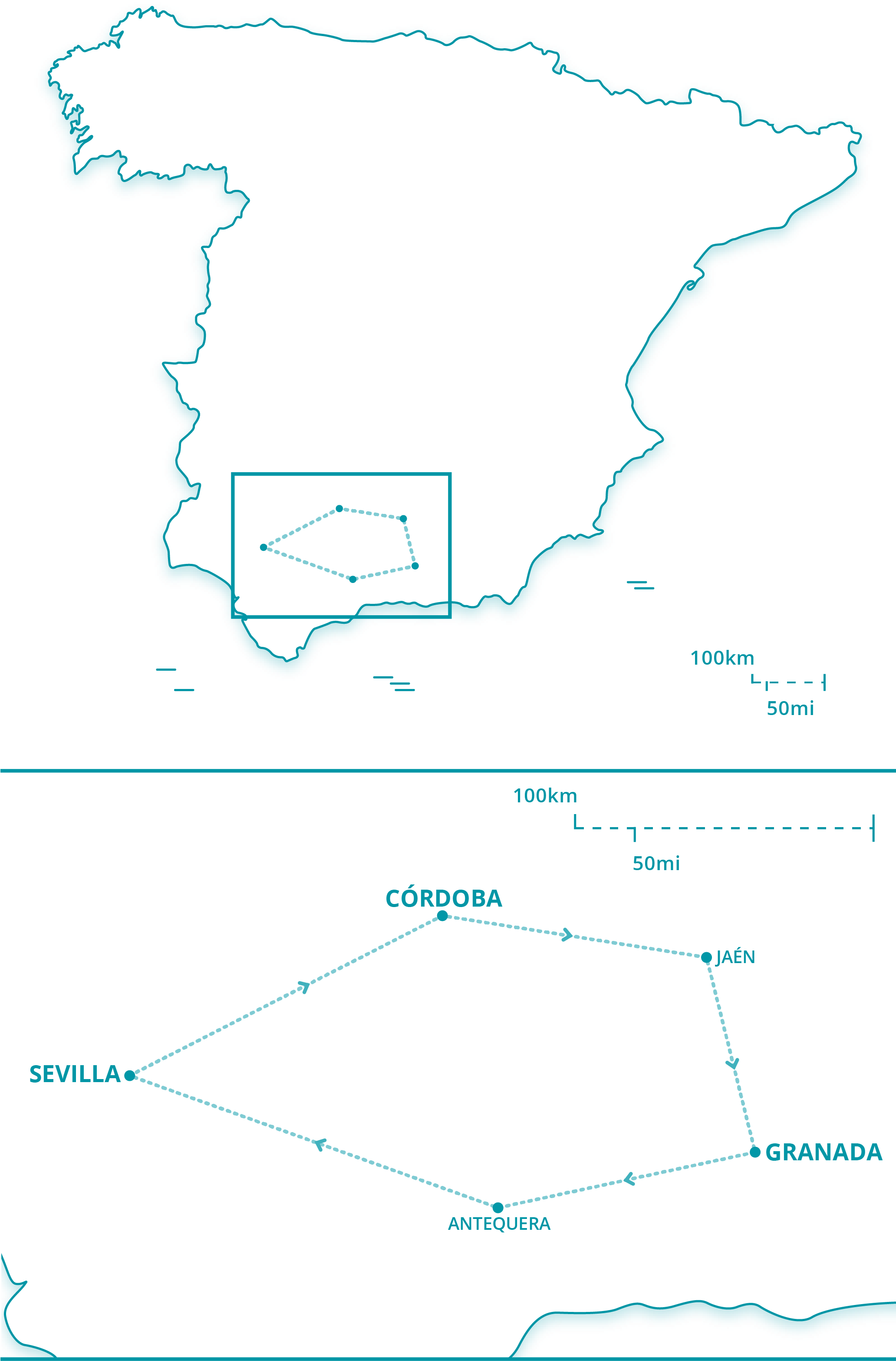 St Mapa Tour 8 - Spain Provinces Map Icon (496x782), Png Download