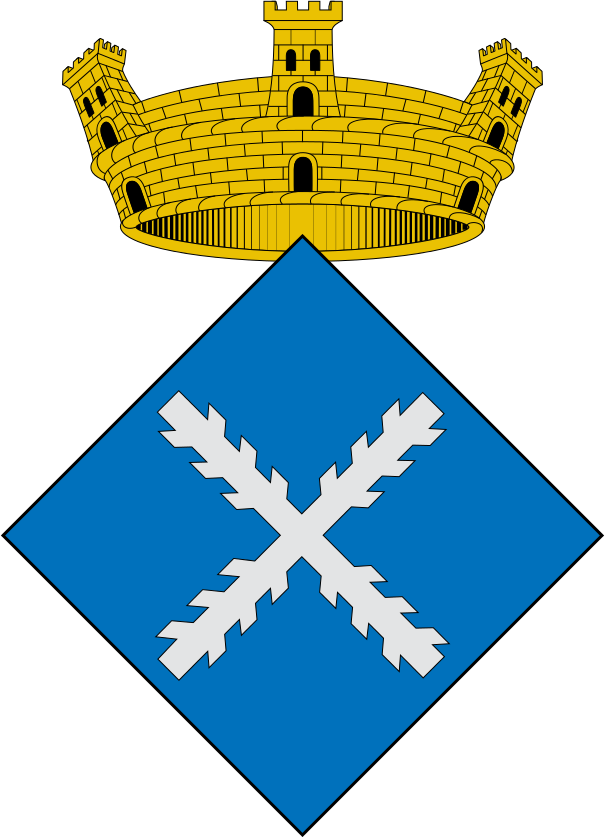 La Cruz De Borgoña También Figura En El Escudo Municipal - Ajuntament De La Llagosta (605x837), Png Download