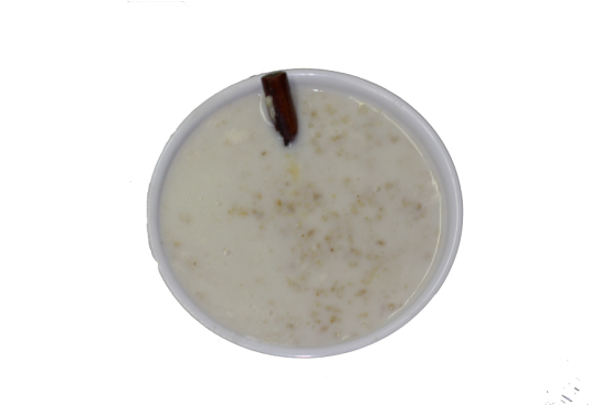 Oatmeal - Milkshake (550x650), Png Download