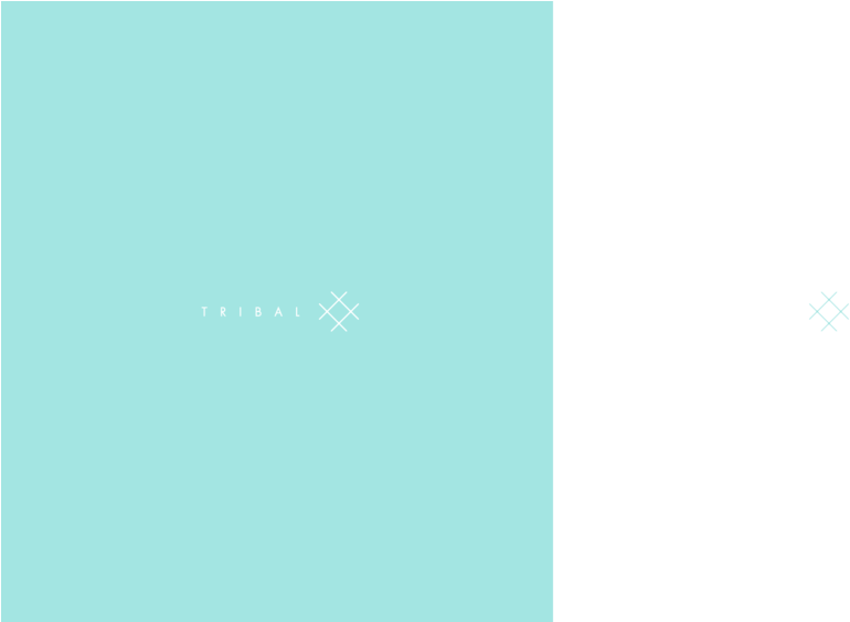 Tribal Blue Bg - Parallel (1000x563), Png Download