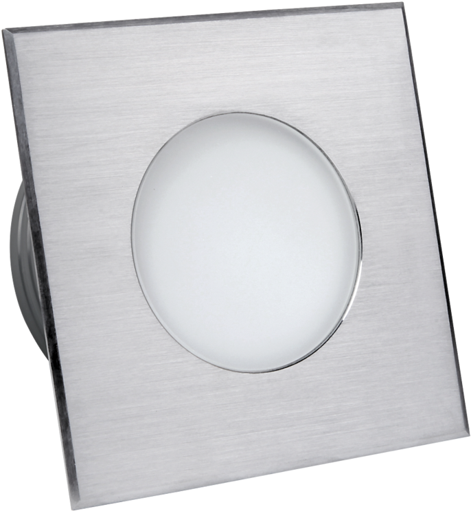 Inground Dot Medium S Thin Mono - Circle (800x800), Png Download