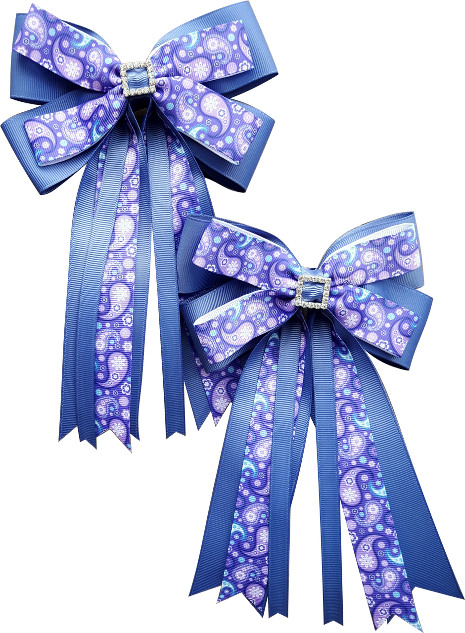 Purple And Blue Paisley - Paisley (940x1280), Png Download