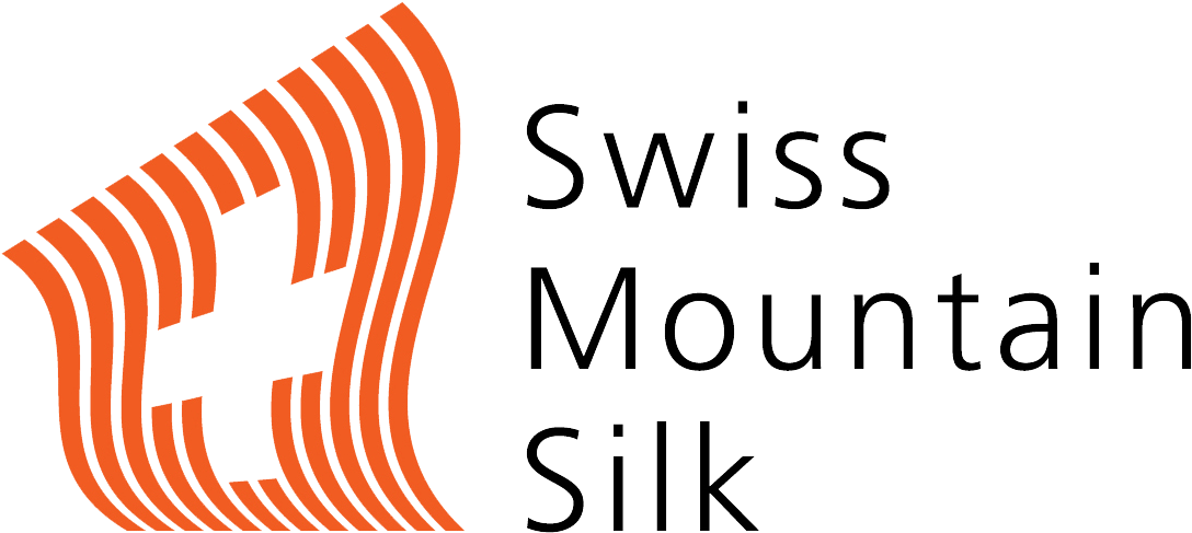 Spun Silk And Blends With Silk From Swiss Mountain - Swiss Mountain Silk (2400x600), Png Download