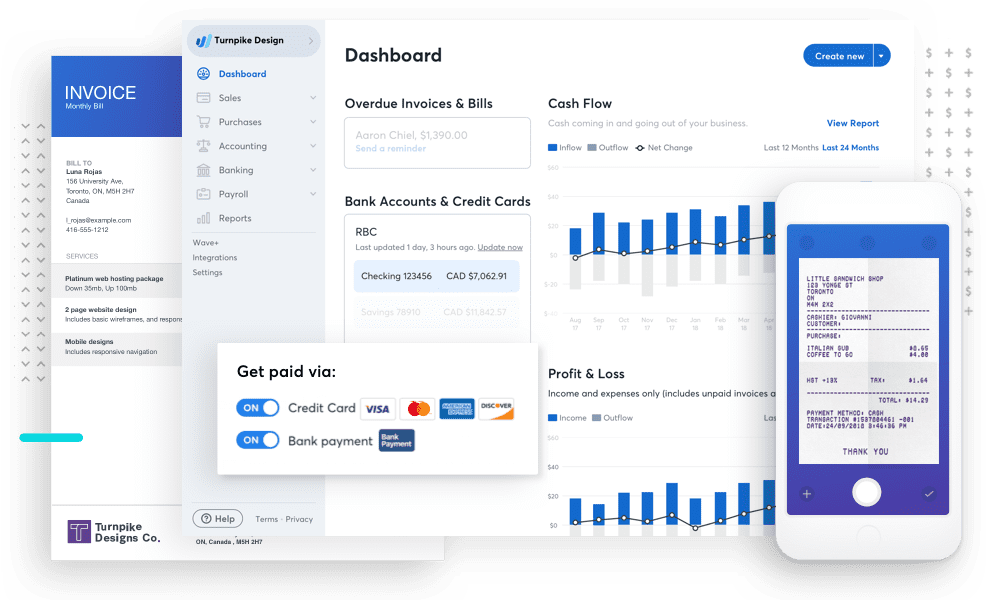 One Wave Showcase S - Wave Accounting (986x600), Png Download