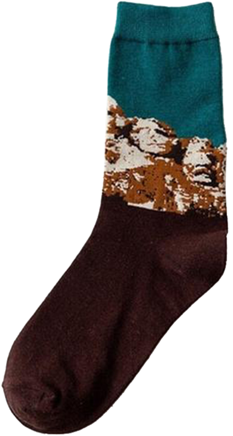 Mount Rushmore Socks - Sock (1024x1024), Png Download