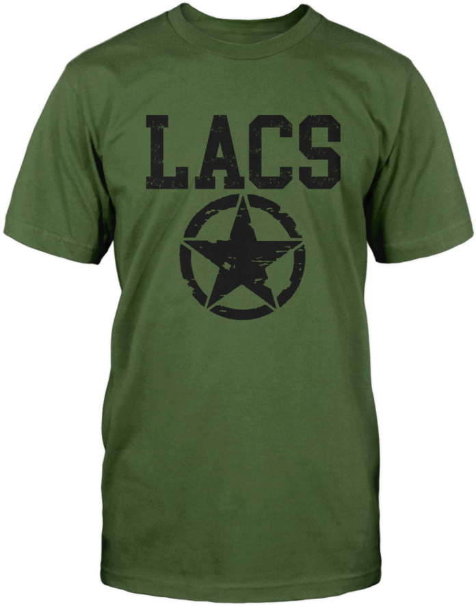 Lacs Army Tee - Active Shirt (1000x1000), Png Download