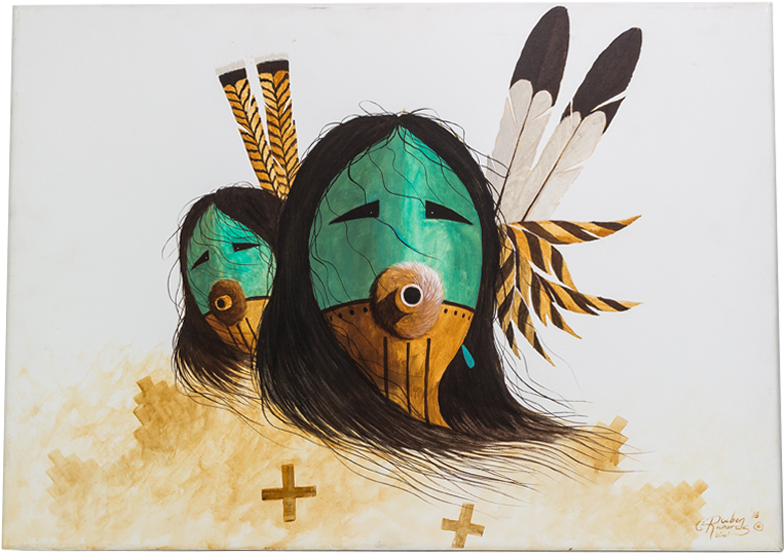 “prayers From The Stars” Wright's Indian Art - Cross (800x800), Png Download