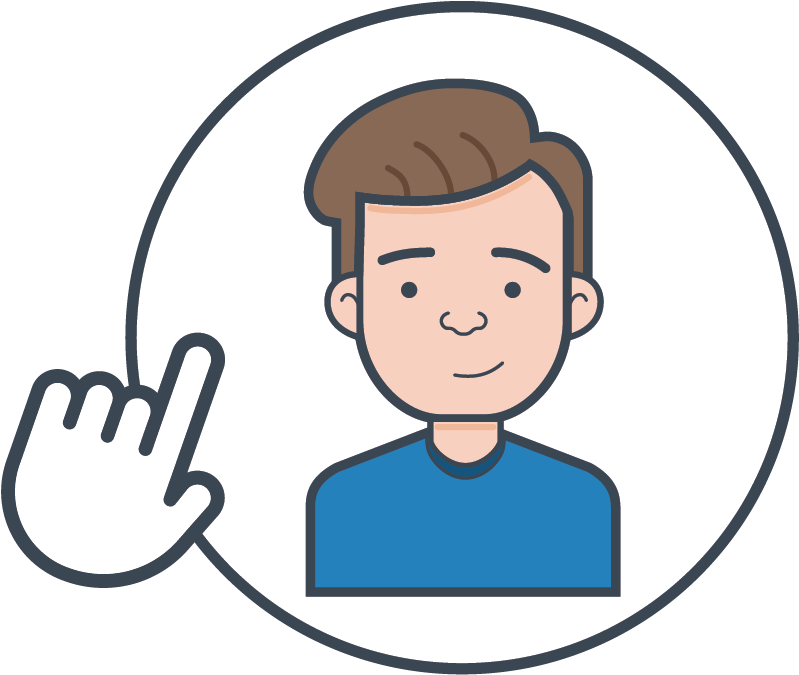 Select A Recipient - Cartoon (1250x833), Png Download