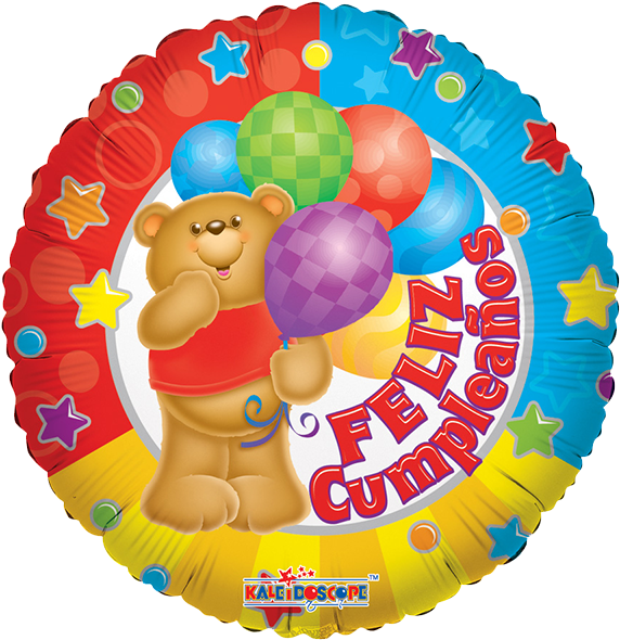 Globo Feliz Cumpleaños - Feliz Cumple Años Cuñado Juan (600x600), Png Download
