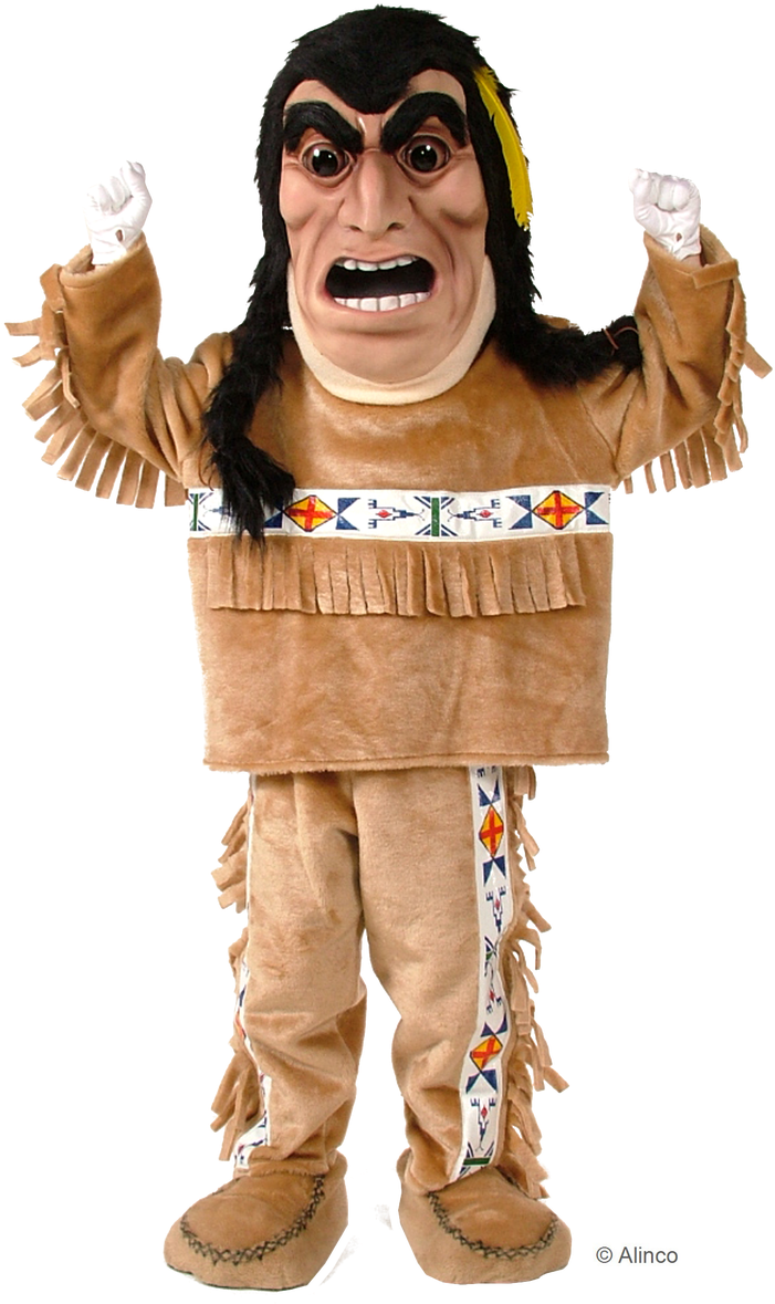 "yellow Feather" Native American Mascot Costume - Costume Hat (933x1280), Png Download