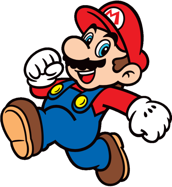 Mario And Tender Heart Bear - Super Mario 2d Artwork (600x680), Png Download
